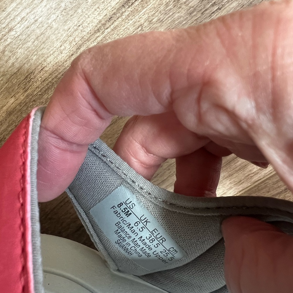 Ryka comfort adjustable Pink and Gray Strappy Sandals 8.5 - Picture 8 of 11
